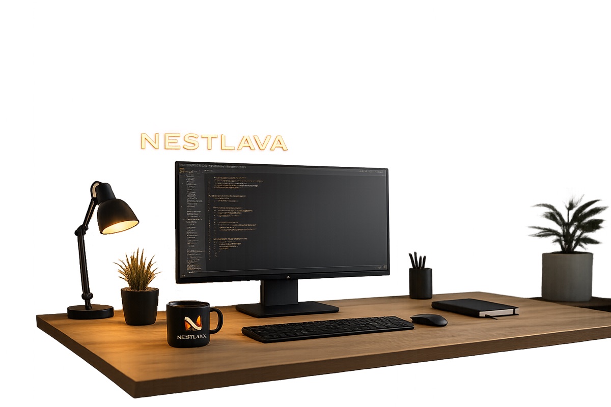 Nestlava developer workspace
